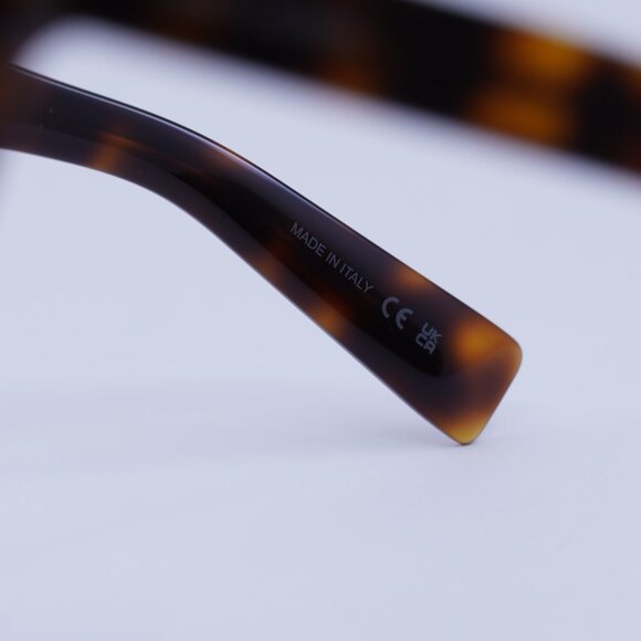 Saint Laurent SL722 006 Eyeglasses Havana 51mm Square Frame - Picture 8 of 10